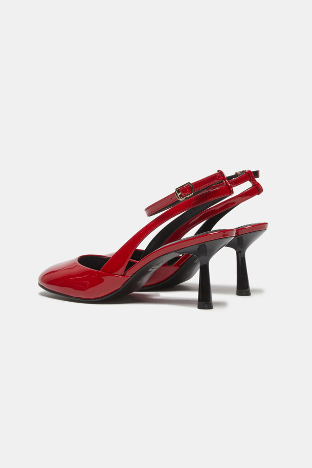 SUECOMMA BONNIE - 샌들 - Strap sling back shoes(red)