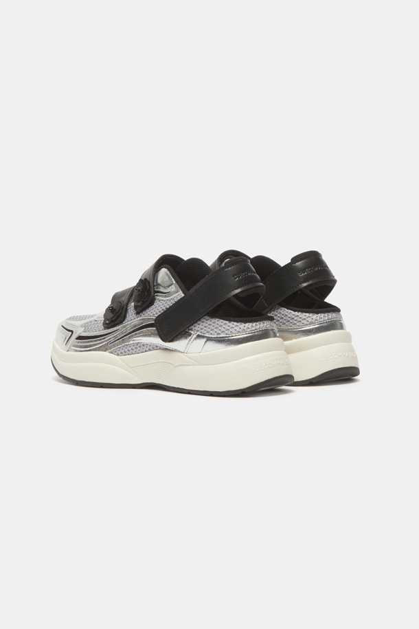 SUECOMMA BONNIE - 스니커즈 - Flower strap sandal sneakers(silver)