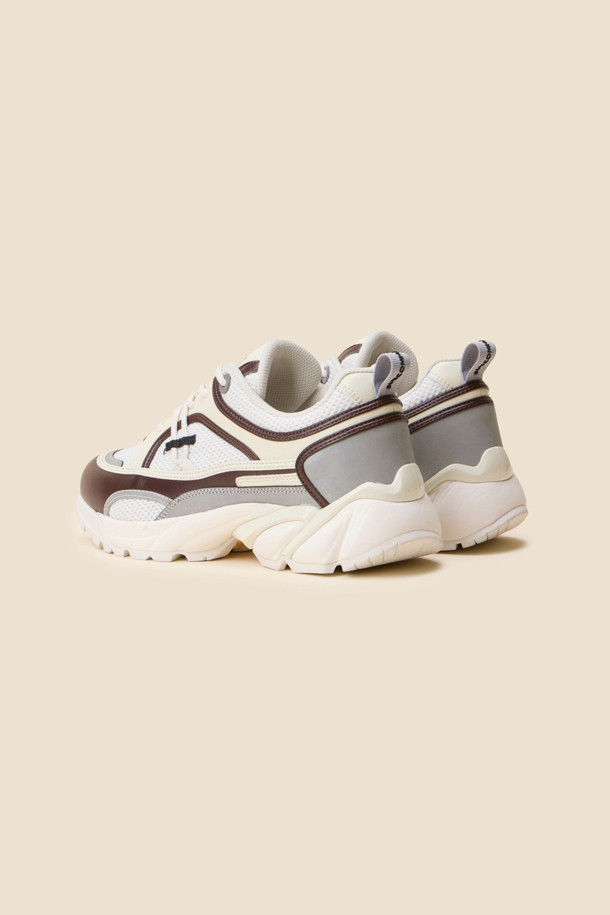 SUECOMMA BONNIE - 스니커즈 - Layerd sneakers(wine)