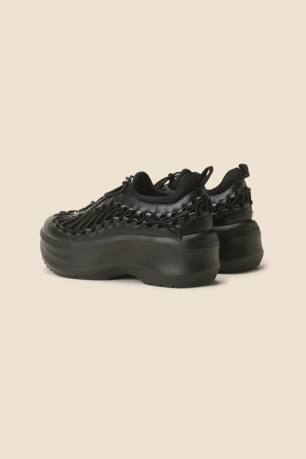 SUECOMMA BONNIE - 스니커즈 - String sneakers(black)