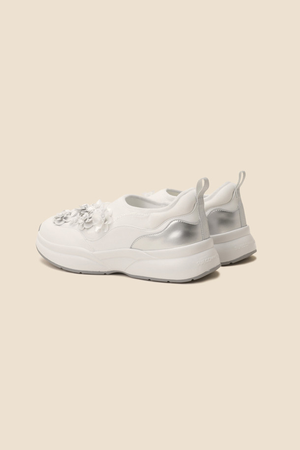 SUECOMMA BONNIE - 스니커즈 - New flowerbomb sneakers(white)