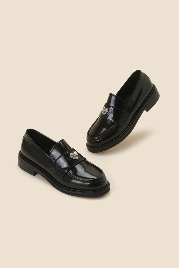 SUECOMMA BONNIE - 로퍼 - Cle loafer(black)