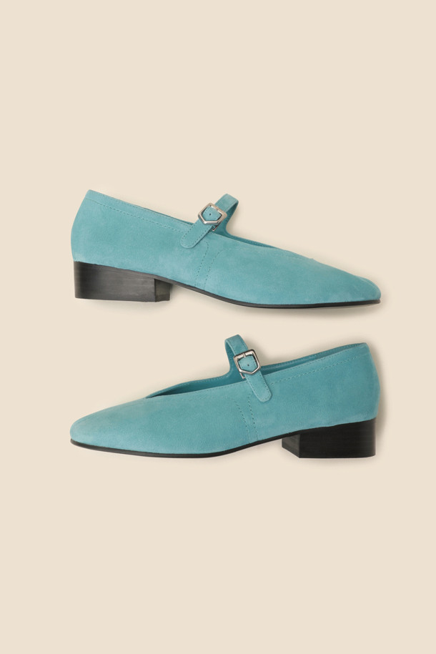 SUECOMMA BONNIE - 로퍼 - Daily mary jane flats(mint)