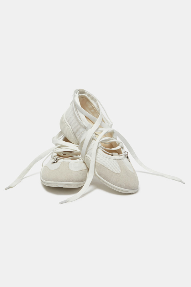 SUECOMMA BONNIE - 스니커즈 - Fev_Mary jane sneakers(white)