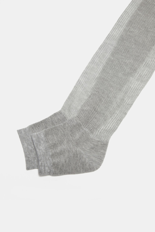 SUECOMMA BONNIE - 양말 - Fev_Knee socks(grey)