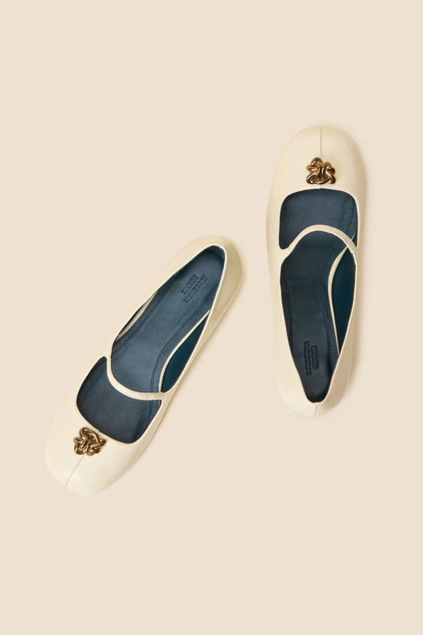 SUECOMMA BONNIE - 플랫 - Fling star flats(ivory)