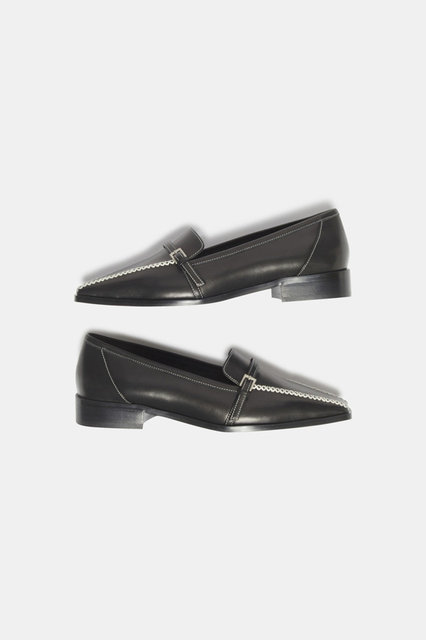 SUECOMMA BONNIE - 플랫 - Retro flats(black)