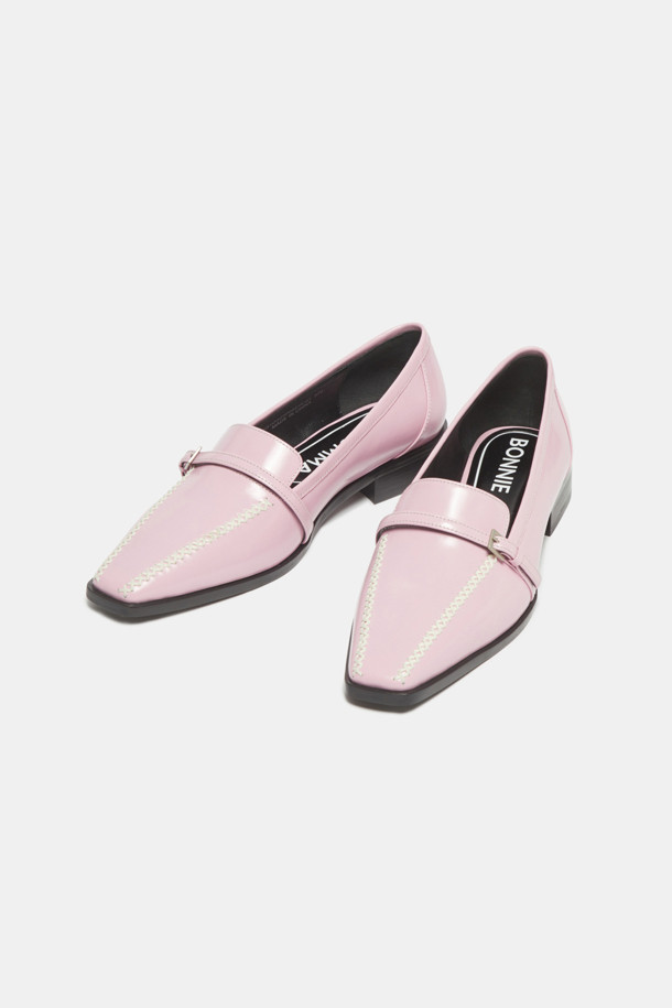 SUECOMMA BONNIE - 플랫 - Retro flats(pink)