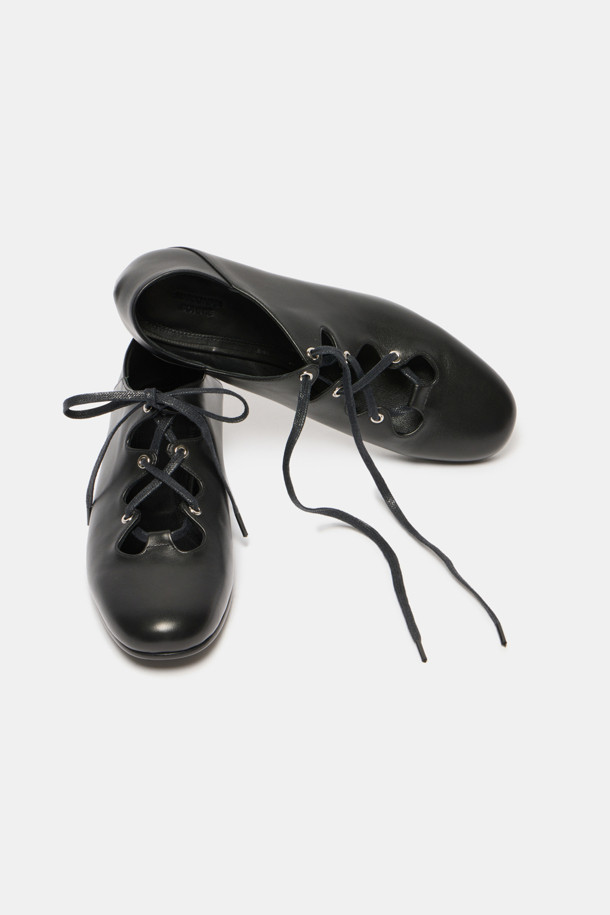 SUECOMMA BONNIE - 플랫 - Line flats(black)