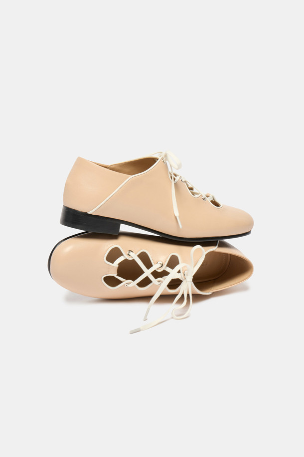 SUECOMMA BONNIE - 플랫 - Line flats(ivory)