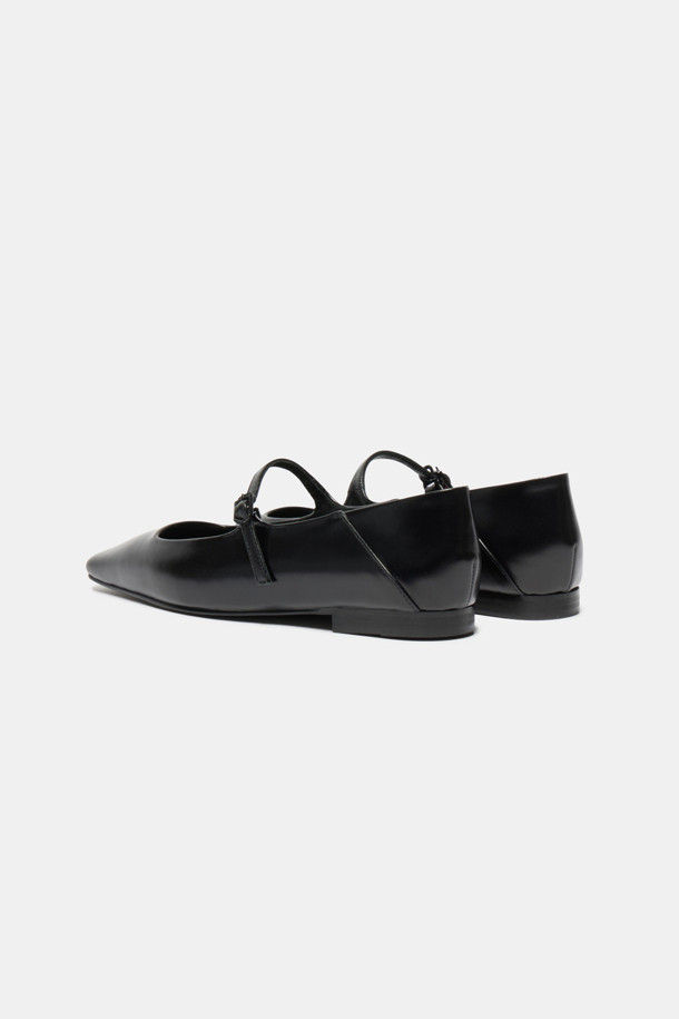 SUECOMMA BONNIE - 플랫 - Square mary jane flats(black)