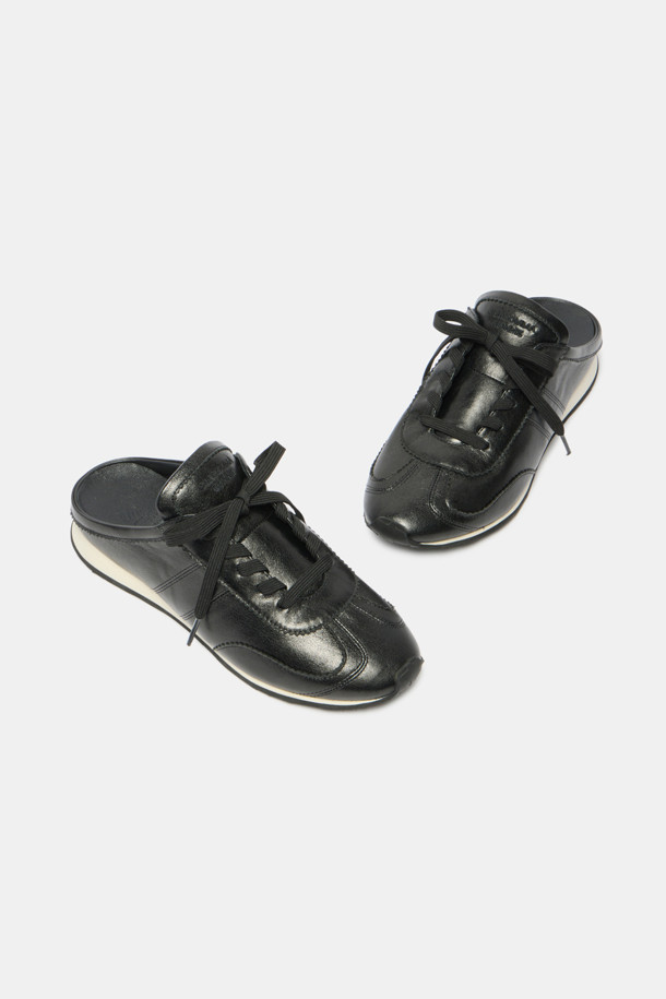 SUECOMMA BONNIE - 슬리퍼/뮬 - Basic sneakers mule(black)