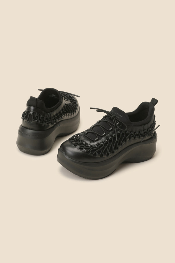 SUECOMMA BONNIE - 스니커즈 - String sneakers(black)