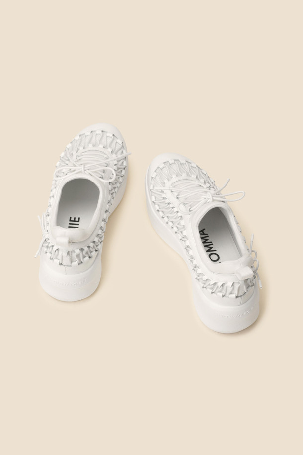 SUECOMMA BONNIE - 스니커즈 - String sneakers(white)