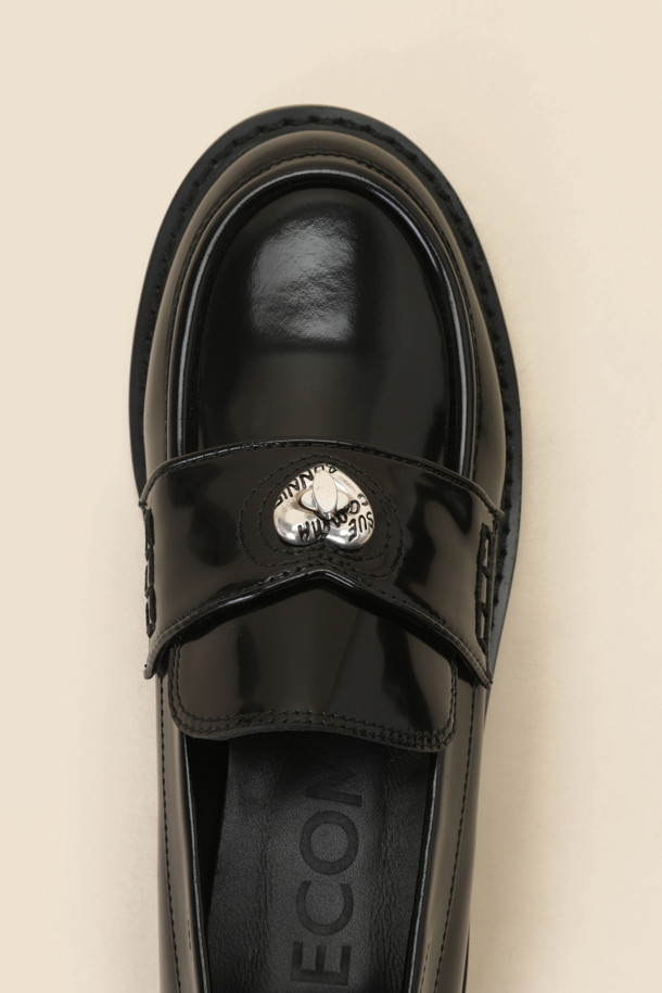 SUECOMMA BONNIE - 로퍼 - Cle loafer(black)