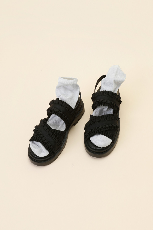 SUECOMMA BONNIE - 샌들 - [김나영 착용]Cancan 24 sandal(black)