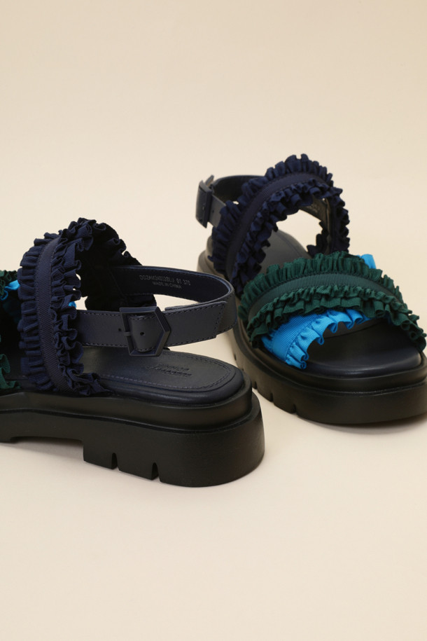 SUECOMMA BONNIE - 샌들 - Cancan 24 sandal(blue)