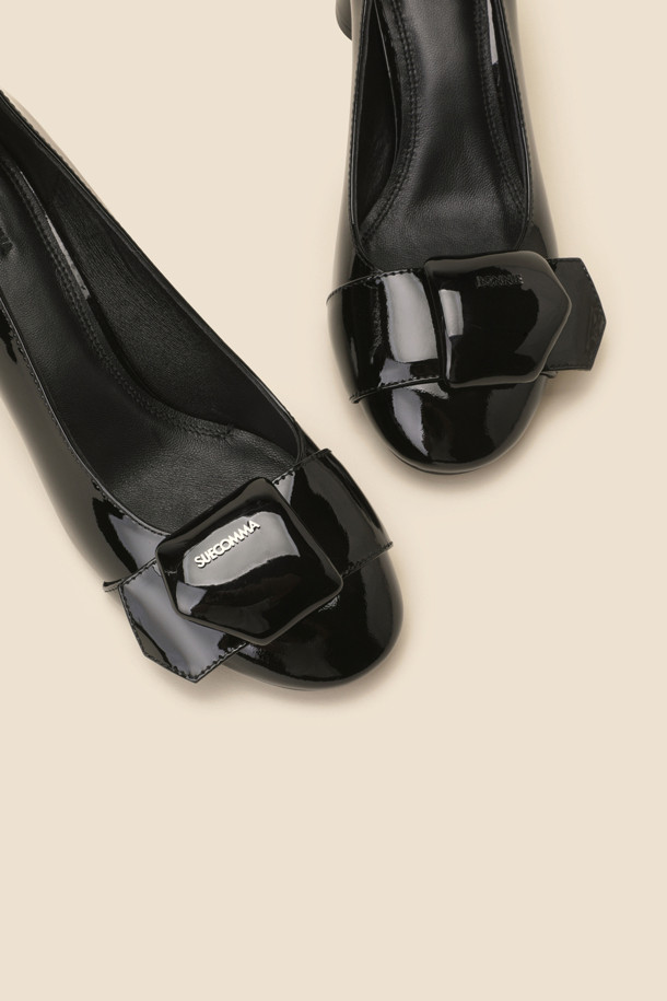 SUECOMMA BONNIE - 펌프스 - Polygon volume pumps(black)