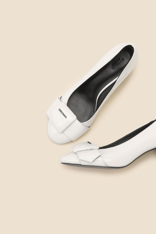 SUECOMMA BONNIE - 펌프스 - Polygon volume pumps(white)