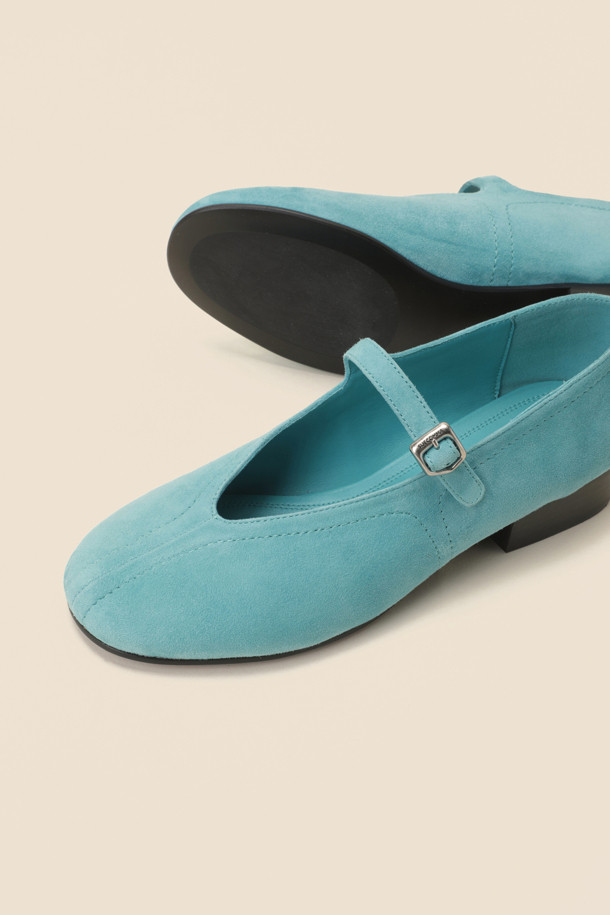 SUECOMMA BONNIE - 로퍼 - Daily mary jane flats(mint)