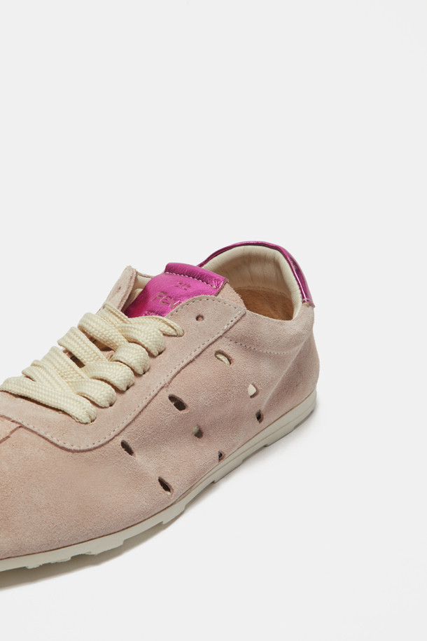 SUECOMMA BONNIE - 스니커즈 - Fev_Suede sneakers(pink)