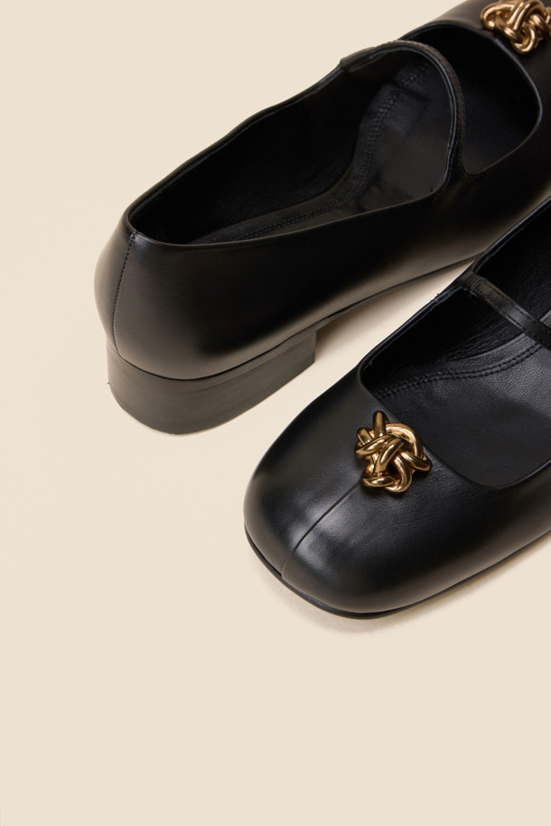 SUECOMMA BONNIE - 플랫 - Fling star flats(black)