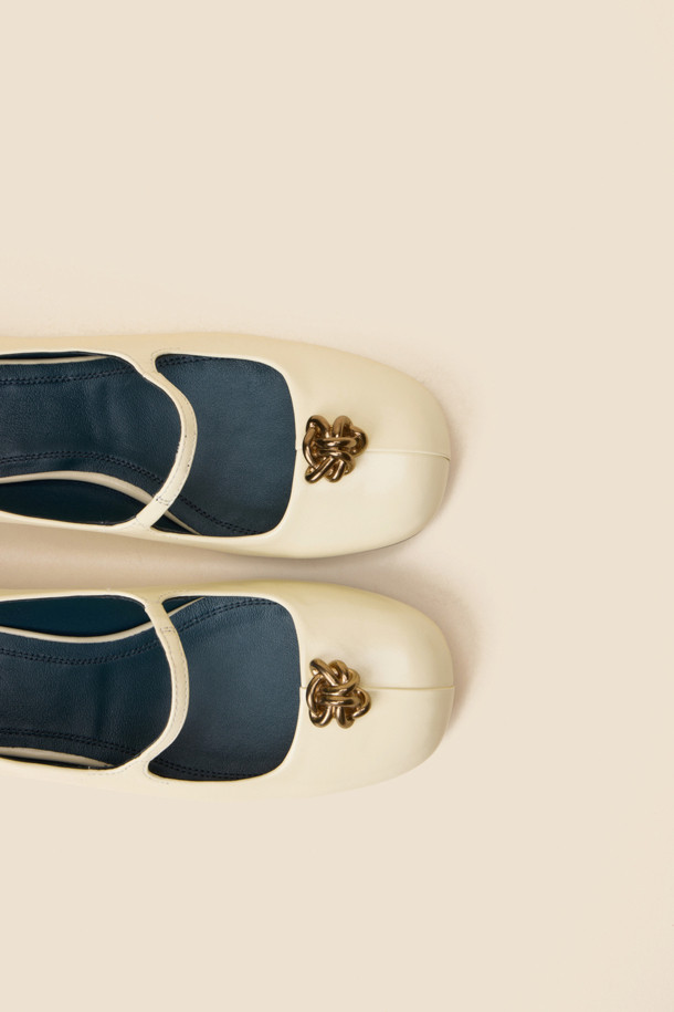 SUECOMMA BONNIE - 플랫 - Fling star flats(ivory)