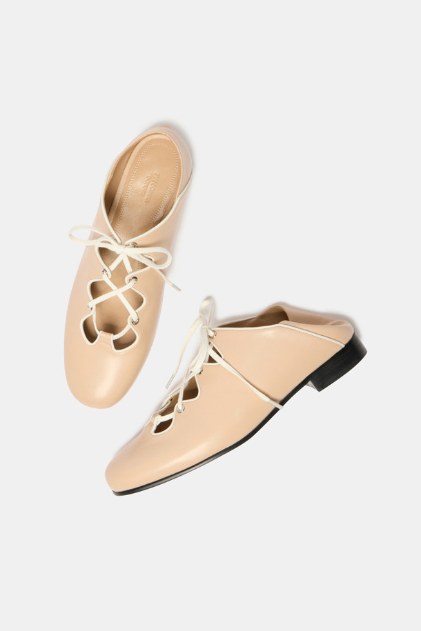 SUECOMMA BONNIE - 플랫 - Line flats(ivory)