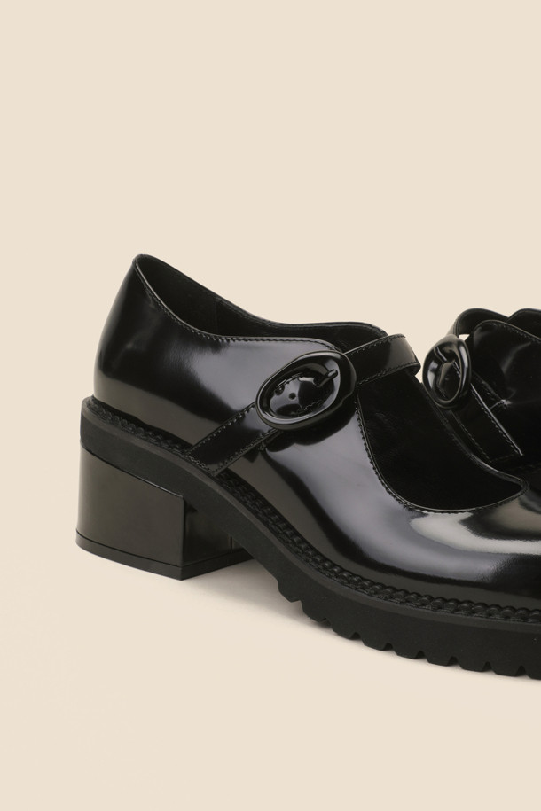 SUECOMMA BONNIE - 로퍼 - Line loafer(black)