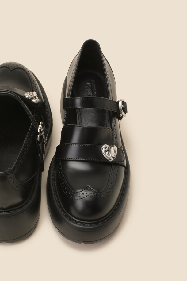 SUECOMMA BONNIE - 로퍼 - [김나영 착용]Cle loafer(black)