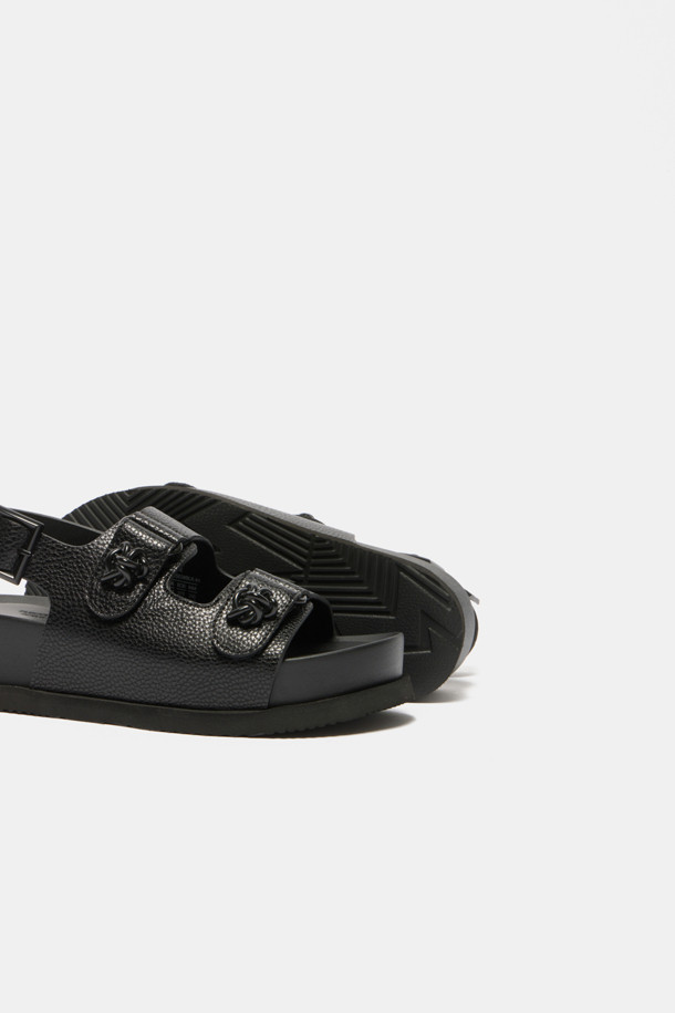 SUECOMMA BONNIE - 샌들 - Fling star sandal(black)