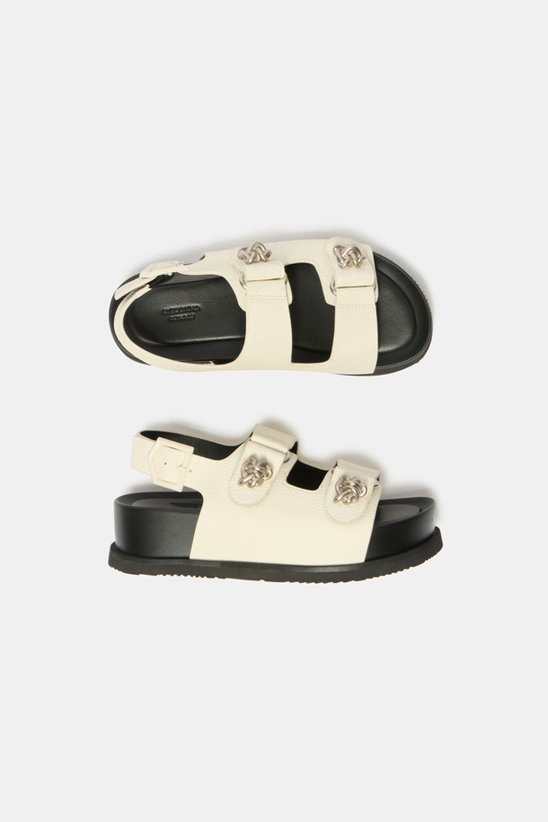 SUECOMMA BONNIE - 샌들 - Fling star sandal(white)