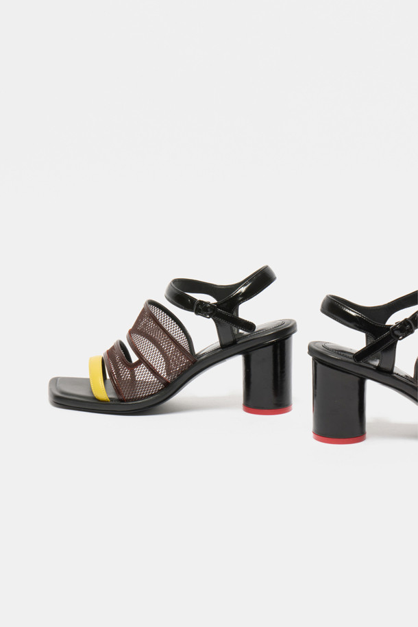 SUECOMMA BONNIE - 샌들 - Mesh color sandal(wine)
