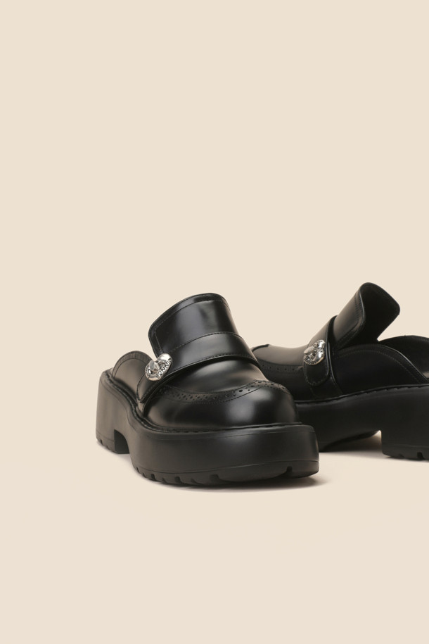 SUECOMMA BONNIE - 슬리퍼/뮬 - Cle mule(black)