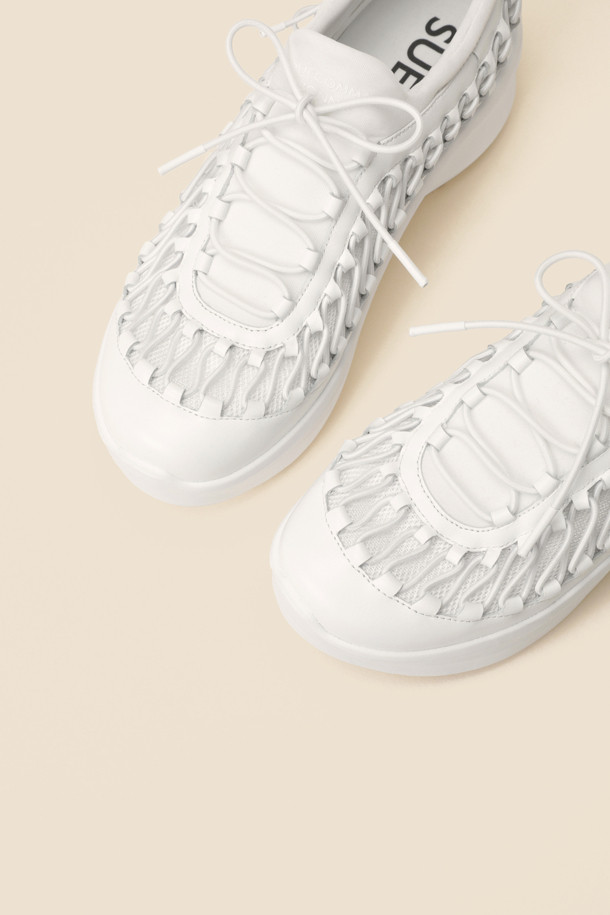 SUECOMMA BONNIE - 스니커즈 - String sneakers(white)