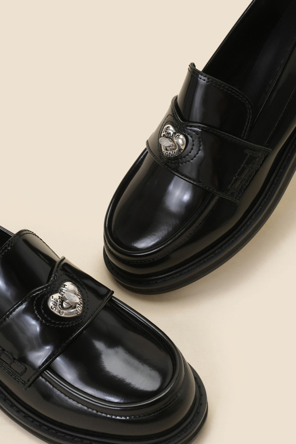 SUECOMMA BONNIE - 로퍼 - Cle loafer(black)