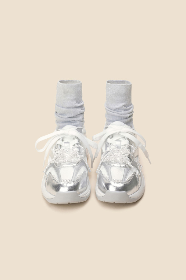 SUECOMMA BONNIE - 스니커즈 - Delight sneakers(white)