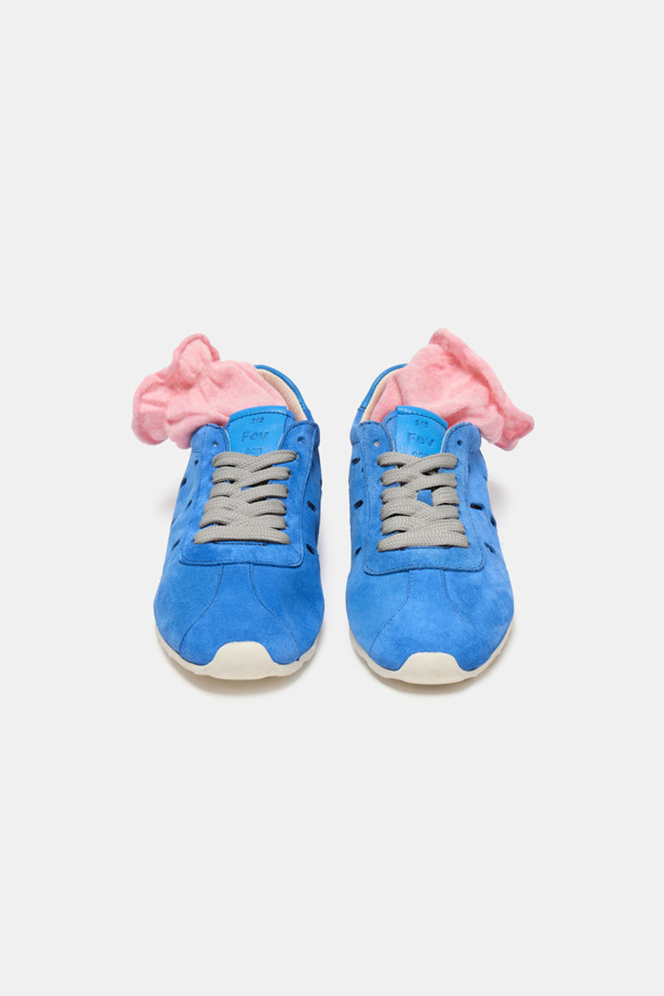 SUECOMMA BONNIE - 스니커즈 - Fev_Suede sneakers(blue)