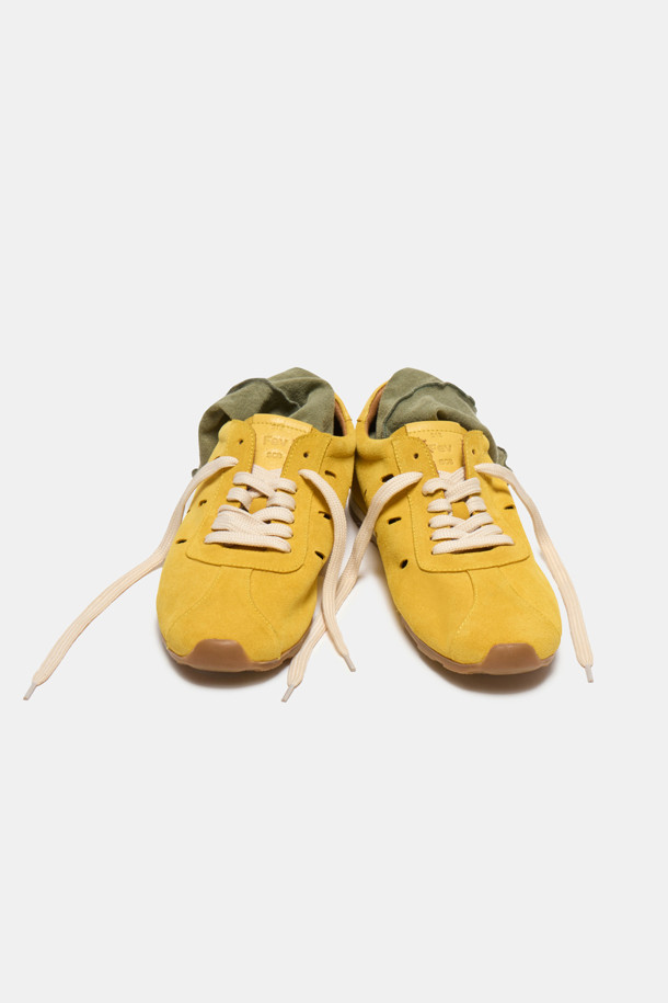 SUECOMMA BONNIE - 스니커즈 - Fev_Suede sneakers(yellow)