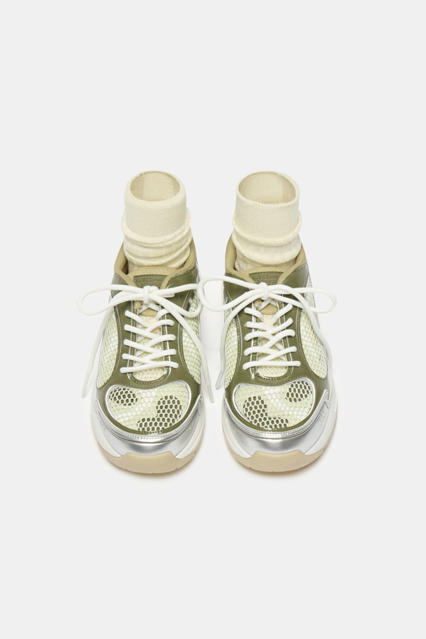 SUECOMMA BONNIE - 스니커즈 - Unique sneakers(khaki)