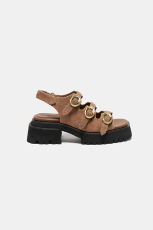 Buckle sandal(camel)