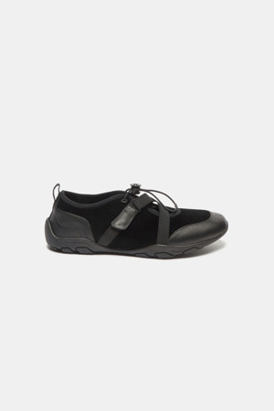 Velcro sneakers(black)
