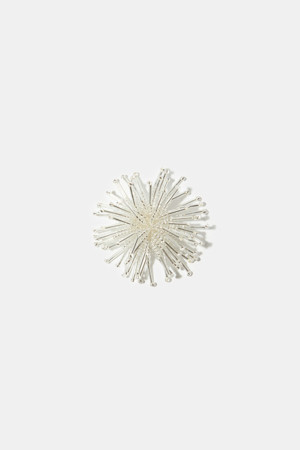 Shoe-topping big charm(white)