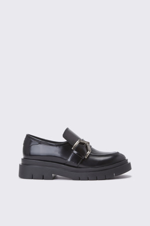 Polygon loafer(black)
