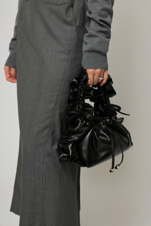 Fev_Ruffle bag _small(black)