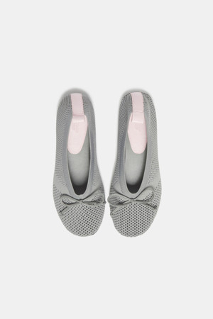 Knit flats(grey)