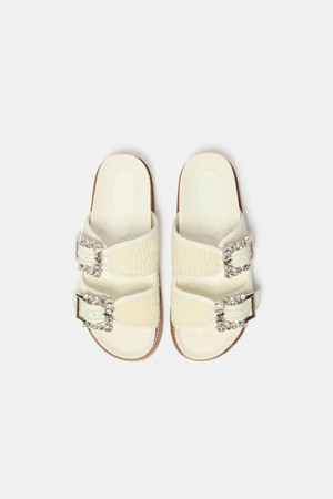 Jewelry buckle slide(ivory)