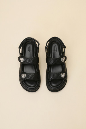 Cle sandal(black)