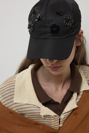New flowerbomb ballcap(black)