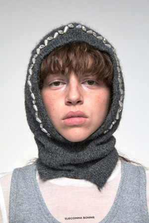 Jewelry balaclava(grey)
